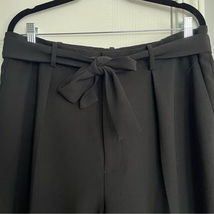 Black Polo by Ralph Lauren Crop Trousers